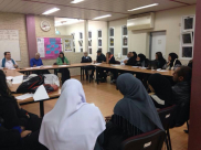  بالصور: لقاء تحضيري لطلاب فرع الطب في الثانوية الشاملة تحضيراً للبعثة التعليمية الى المانيا